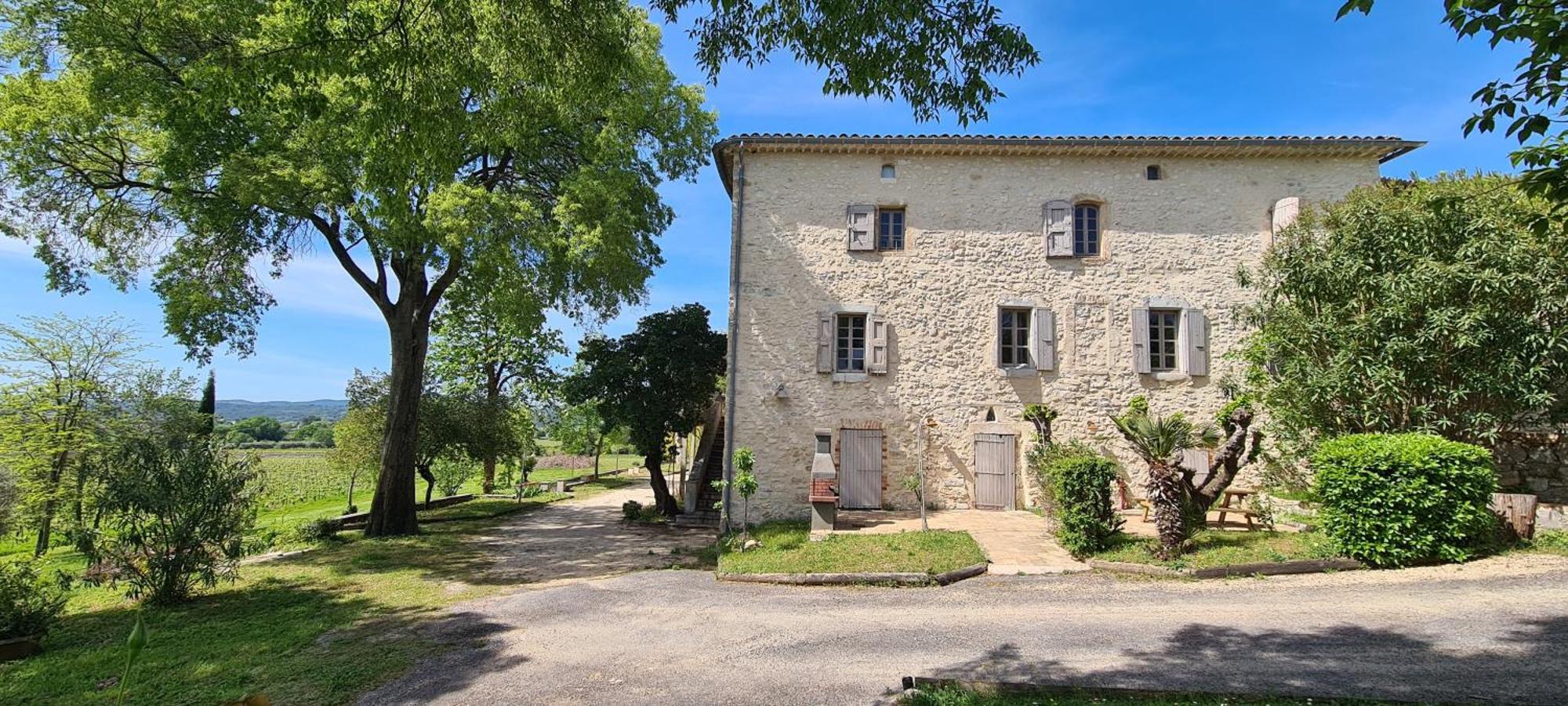 La Bastide De Peyremale, Gites En Cevennes, Piscine, Tennis Bagard Exterior photo
